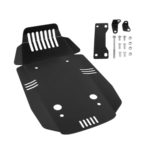 Image of WORLDMOTOP Skid Plate Cover Engine Chassis Protection Guard Replacement for BMW R nineT Pure /Racer /Scrambler /Slash 5 /Urban GS 2014-2023 Motorcycle Belly Pan Bottom Protecter(Black)