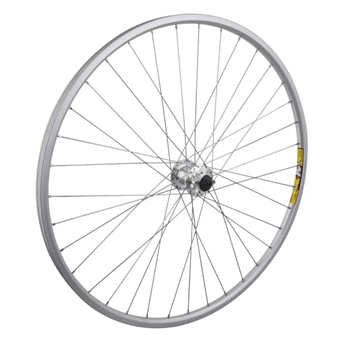 WheelMaster 700c Front Wheel - Quick-Release, 36H, Silver/Silver/Steel