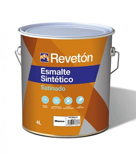 Reveton Esmalte Antioxidante Satinado Blanco 4 Lt