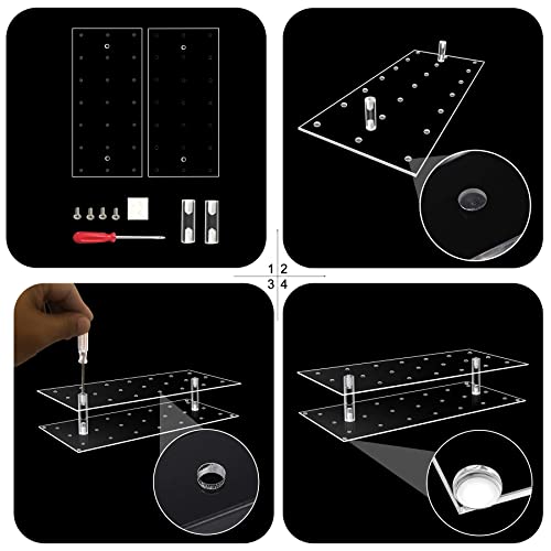 Cake pop stand,21 Hole Clear Acrylic Lollipop Holder, Lollipop Sticks Weddings Baby Showers Birthday Parties Anniversaries Halloween