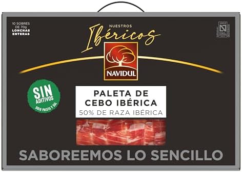Navidul - Maletín de Paleta de Cebo Ibérica (50% raza ibérica) fr...