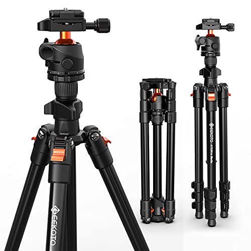 GEEKOTO 64" Camera Tripod