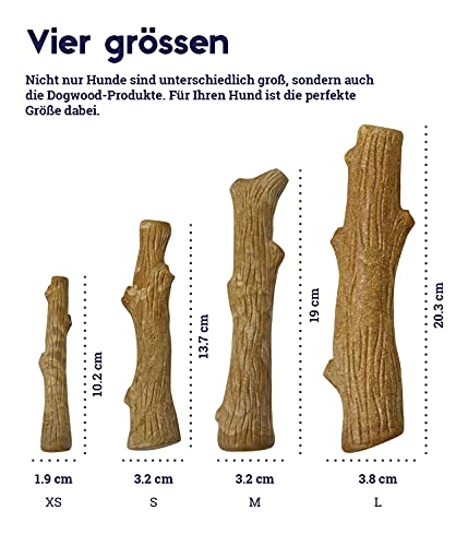 Petstages Hundekaustock - Mesquite Dogwood Hundeknochen - natürlicher Holzgeschmack - Langlebige Kaustange, Kauholz und Kaffeeholz Alternative, Klein