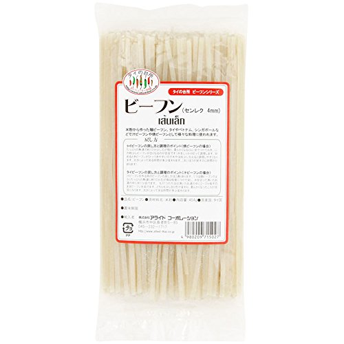 タイの台所 タイビーフン 4㎜ (センレク/細麺) 454g×5個