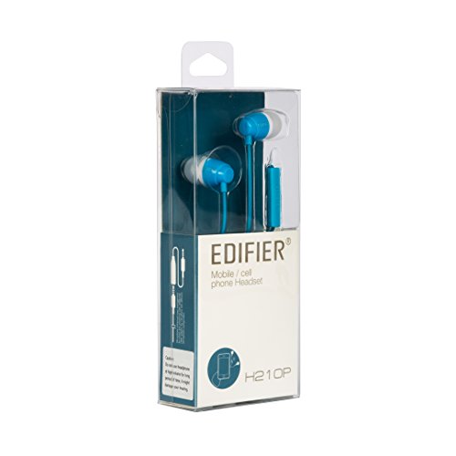 Edifier P210 In-Ear Headphones With Mic For Mobile Headset - Blue #TOP7