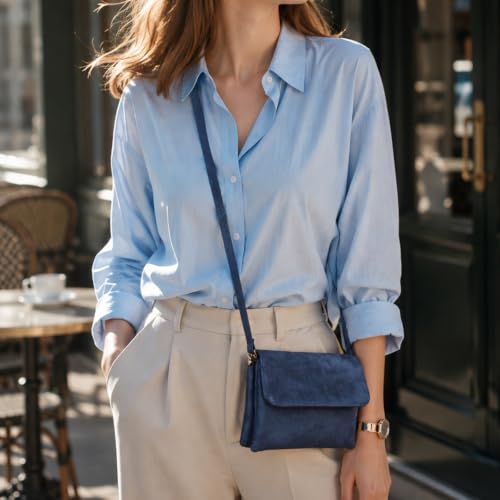 Image of Crossbody Purse, PU Leather Women's Crossbody Handbags Small Crossbody Bags for Women and Girls, Crossbody Handbag