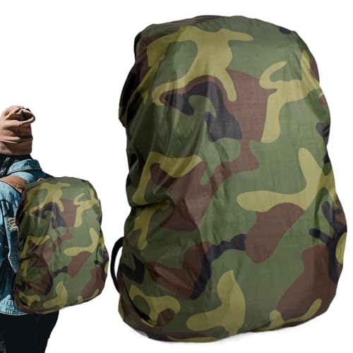 Cubierta de lluvia para mochila, mochila cubierta de lluvia | Bolsa de senderismo cubierta de lluvia, protección portátil impermeable para mapas de ciclismo al aire libre al aire libre