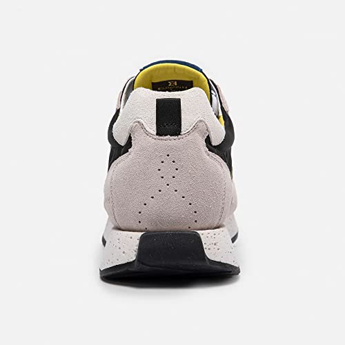 Image of ELHANN.H The SJ601 is a Trainer with a Vintage Vibe. Like All Our Sneakers, Its mesh and Nylon Upper, Premium Suede, give it a Unique Style.Multico Size 11