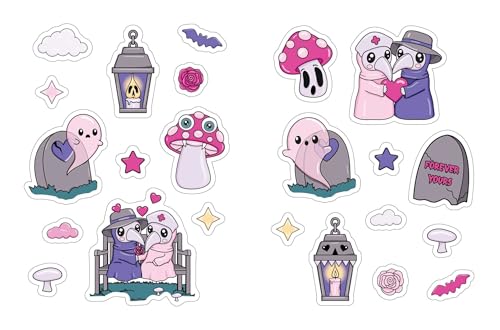 Image of The Creepy Cute Love Sticker Book: 500+ Stickers to Scare and Share (Creepy Cute Gift Series)