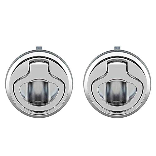 HPiano 2pcs Pull Lock Möbelschlosser Möbelgriff Schloss für Camping Boot Wohnwagen Flush Hatch Locker Cabinet Pull Lift Hatch Fallenschloss