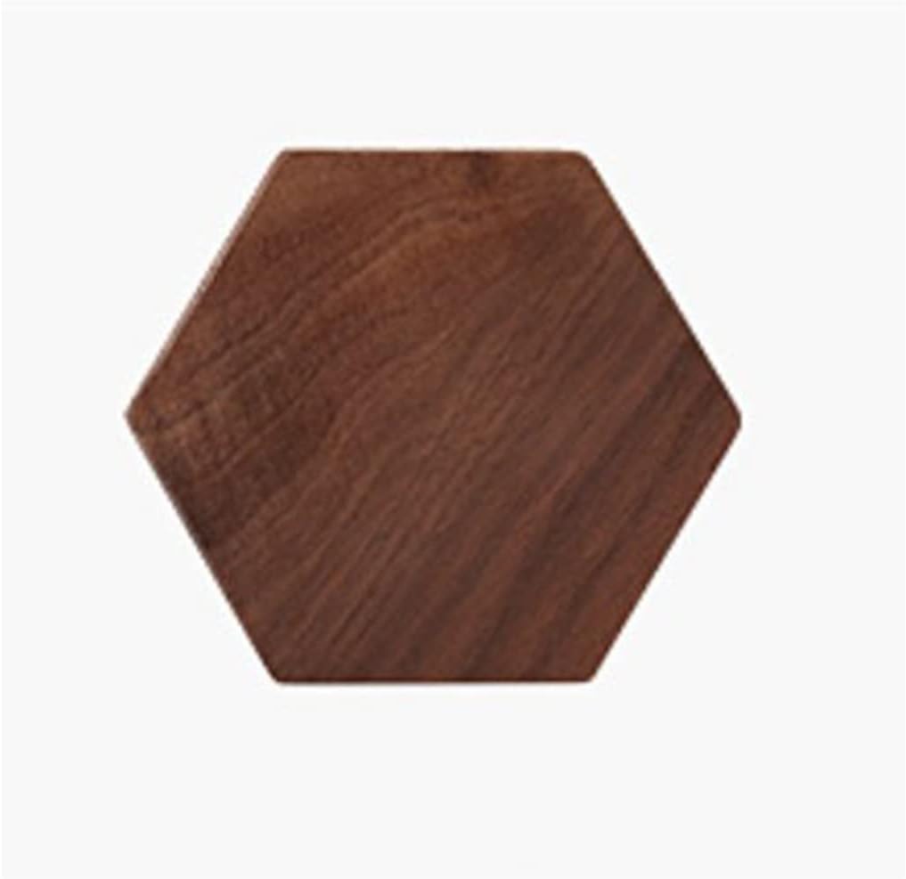 Black Walnut Tea Pad Ceremony Kung Fu Saucer Wooden Insulation Coaster