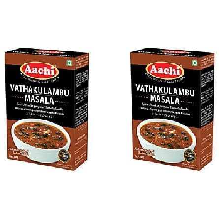 Pack Of 2 - Aachi Vathakulambu Masala - 200 Gm