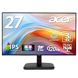 Acer モニター 27インチ フルHD 非光沢 120Hz 1ms(VRB) sRGB 99% AdaptiveSync HDMI 1.4 ミニD-Sub 15ピン スピーカー・ヘッドフォン端子非搭載 VESAマウント対応 ゼロフレームデザイン 3年保証(パネルは1年) EK271Gbi Acer モニター 27インチ フルHD 非光沢 120Hz 1ms(VRB) sRGB 99% AdaptiveSync HDMI 1.4 ミニD-Sub 15ピン スピーカー・ヘッドフォン端子非搭載 VESAマウント対応 ゼロフレームデザイン 3年保証(パネルは1年) EK271Gbi