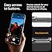 Spigen for iPhone 16 Pro Max Case, Ultra Hybrid MagFit [Anti-Yellowing] [Compatible with Magsafe] - Carbon Fiber