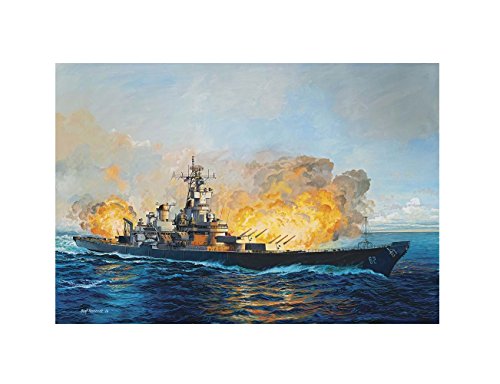 Battleship New Jersey 1982 Revell navire en plastique pour exposition et loisir créatif