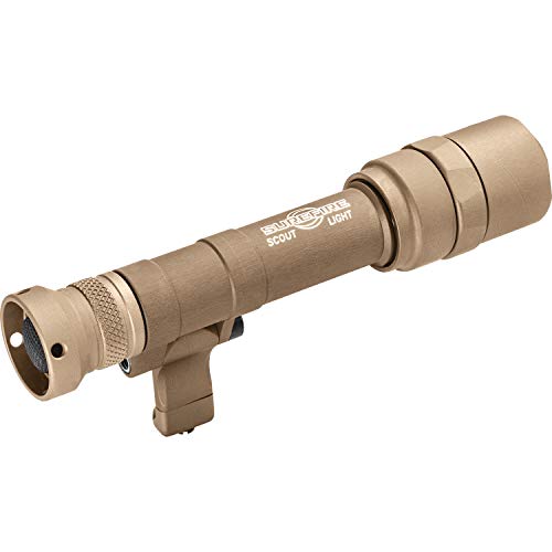 Image of SureFire Weaponlight LED - M640U-TN-PRO 1,000 Lumens 11,300 Candela - Tan | M640U-TN-PRO Scout Light Pro Hybrid Beam LED w / Click Tailcap Switch - Mil-Spec Hard Anodized IPX7 - Tan