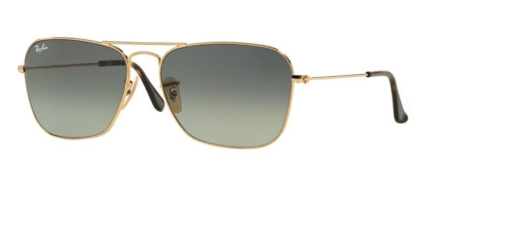 Ray-Ban RB3136 CARAVAN Sunglasses For Men For Women BUNDLE with ACCESSORY EYEWEAR KIT