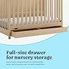 Graco Hadley 5-in-1 Convertible Crib with Drawer – GREENGUARD Gold Certified, Fits Standard Crib Mattress, Converts to Toddler Bed, Daybed and Full Bed, 4 Adjustable Mattress Heights (Driftwood) #5