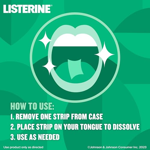 image for Listerine Freshburst Pocketpaks Portable Breath Strips, Dissolving Bre