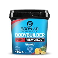 Bodylab24 – Bodylab24 Bodybuilder Pump Pre Workout Ananas 450g, mit L-Ci