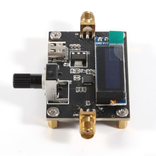 Atenuador RF digital de alta linealidad DC-6GHz y material PCB con OLED 4
