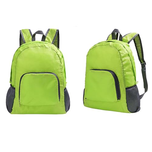 Mochila Plegable 20L Resistente al Agua Verde miniatura 2