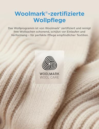 Midea Waschmaschine V5 Series, 8 kg | EEK A-30% | 1400 U/min | Steam Wash | 15/45 Min Schnellwäsche | Turbo Wash | Woolmark & Outdoor | BLDC Inverter Motor | APP-Steuerung | MFV5EW80WBA30 | Weiß