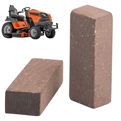 2 Pcs 532120951 Lawn Mower Brake Pad Compatible with Craftsman Poulan AYP Husqvarna LT1000, PP1242, PP1242A, PP1438B, PP1442 Tractor, Replaces 120951X (1-5/16" Long, 1/2" Wide, 11/32" Thick) (2 Pcs)