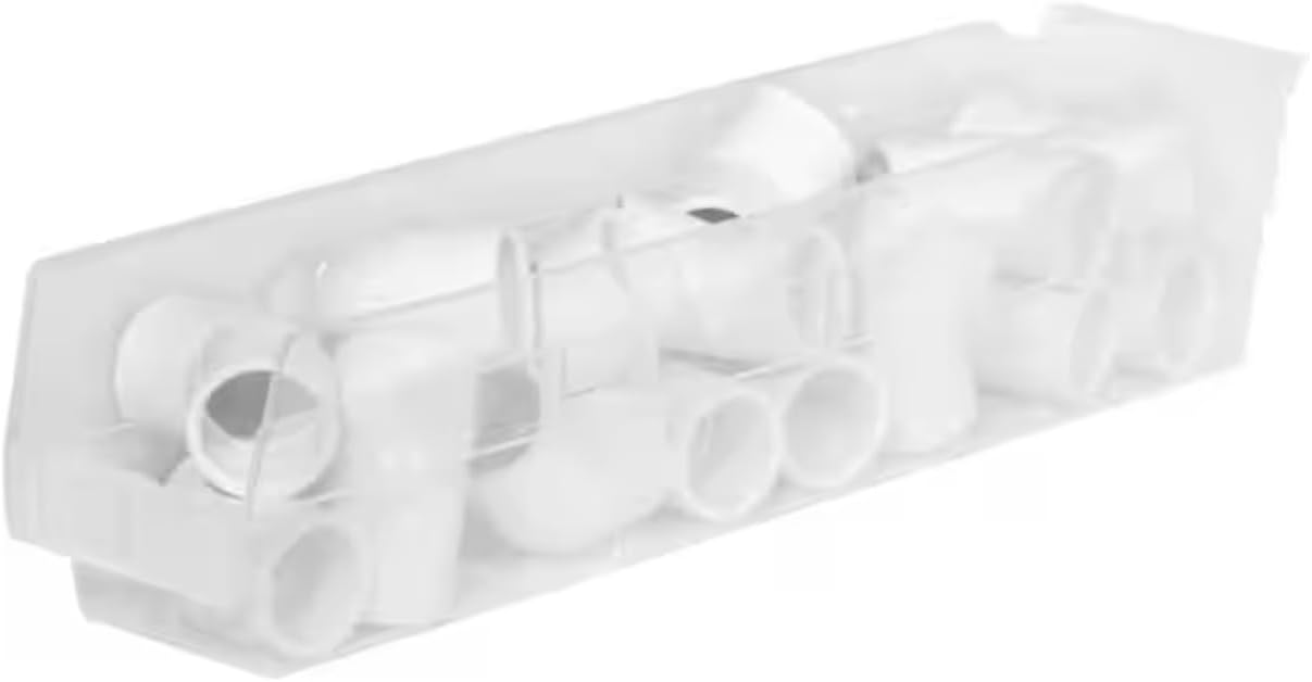 12-Pack Clear Plastic Stackable Shelf Bins JT76984