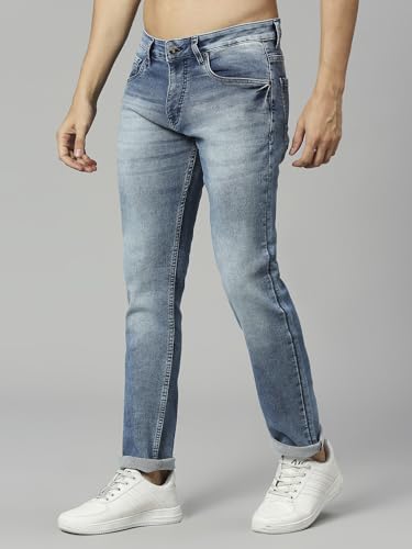 Image of Thomas Scott Men Thomas Scott Mens Solid Skinny Fit Jeans