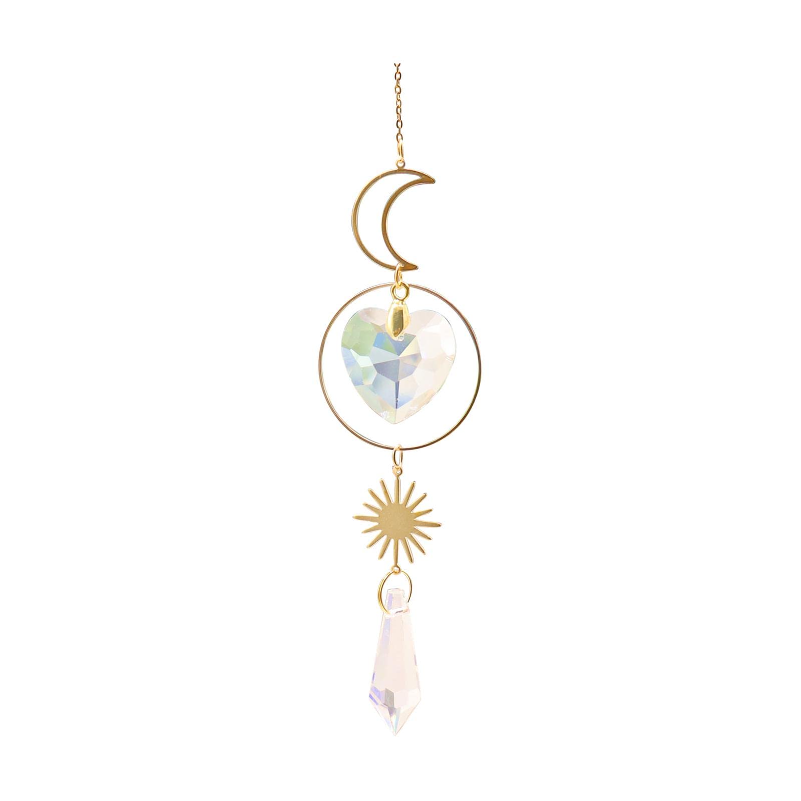 merishopp®crystal suncatcher rainbow maker yard patio window hanging decor sun catcher style 7|home & garden | home decor| suncatchers & mobiles