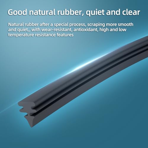 Image of Windshield Wipers Replacement for Nissan Murano 2003-2007 | 26 inch+19 inch with 14 inch Rear Wiper Blade -Original Factory Quality (Pack of 3)