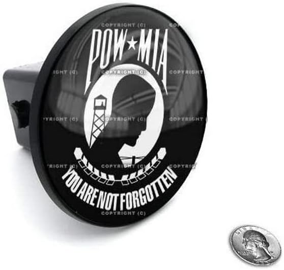 2" Tow Hitch Receiver Plug Cover Insert for SUV & Truck - Logo Style-9856-6680