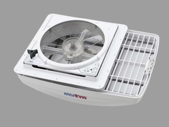 Amazon.co.jp: MAXX FAN デラックス ホワイト 手動（5100K）車両用換気