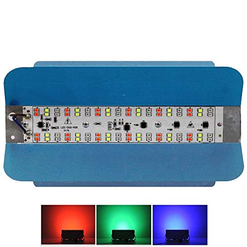 Image of MLD Multicolor 10W Automatic Colour Changing Light (Red, Green, Blue) waterproof LED Tungstun Loding RGB Flood Lights | Pack of 7