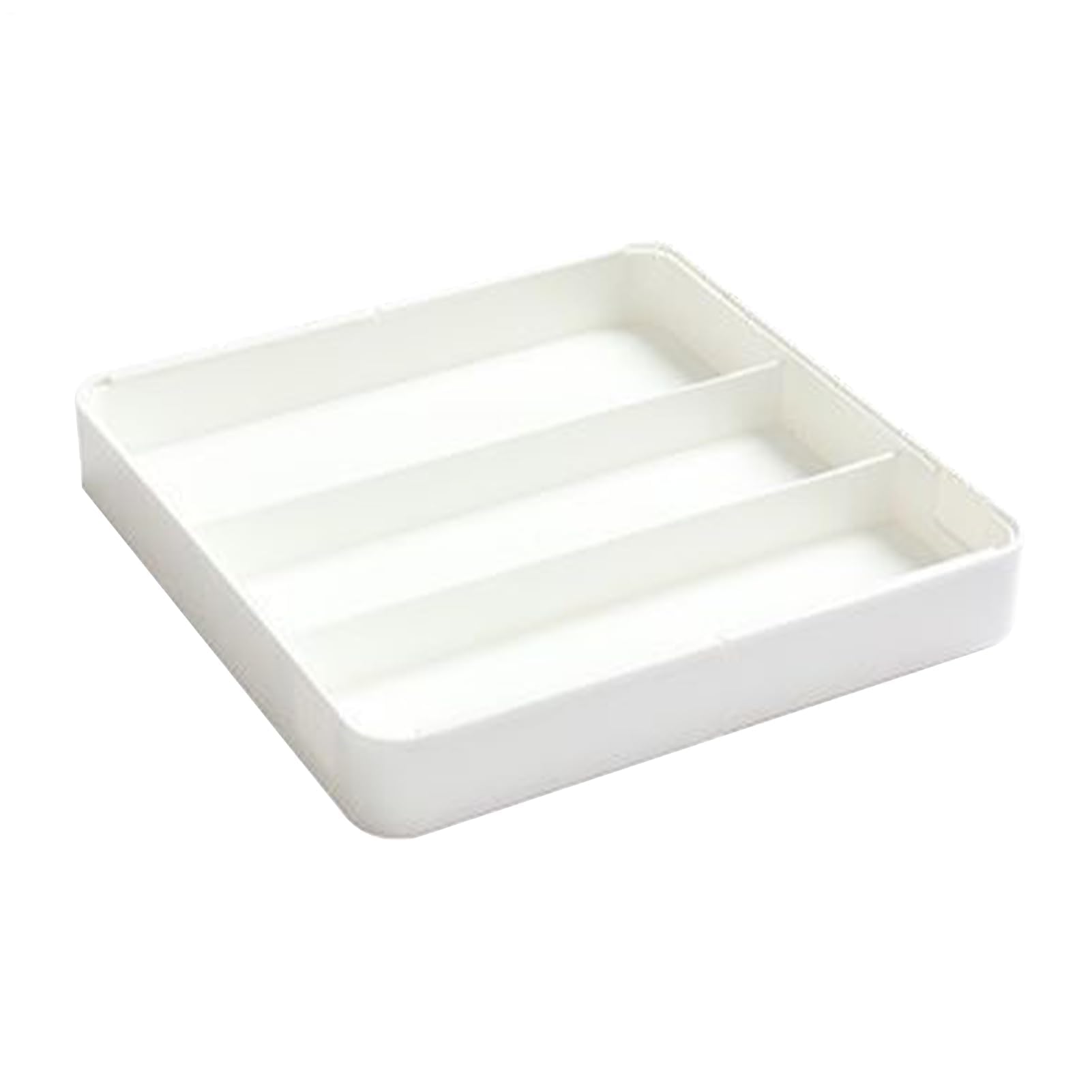 Bandeja de cubiertos expandible, organizador de cajones de cocina para cucharas y tenedores, divisor de almacenamiento para el hogar, oficina, restaurante, soporte para utensilios