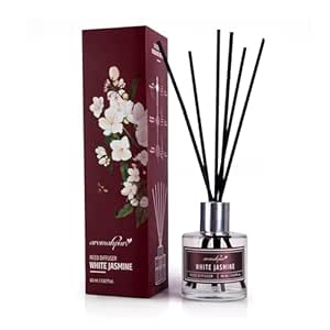 Aromahpure Premium Reed Diffuser 60 ML with 6 Fiber Reed Sticks ...