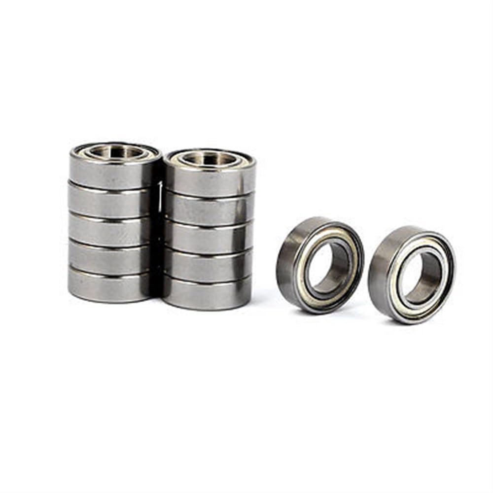 WTEPNQQDI ZZMR137 Deep Groove Ball Bearing 13mm OD 7mm Bore Diameter 10pcs