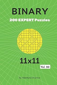 Paperback Binary: 200 Expert Puzzles 11x11 vol. 20 Book