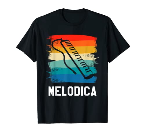 Retro Vintage Classic Melodica Player Instrument T-Shirt