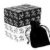 🎲【Premium Material】Der Würfel Zähler Token besteht aus hochwertigem Acryl, das robust und wiederverwendbar ist. Die glatte und kühle Oberfläche sorgt dafür, dass die Würfelzähler nicht leicht brechen oder verblassen.