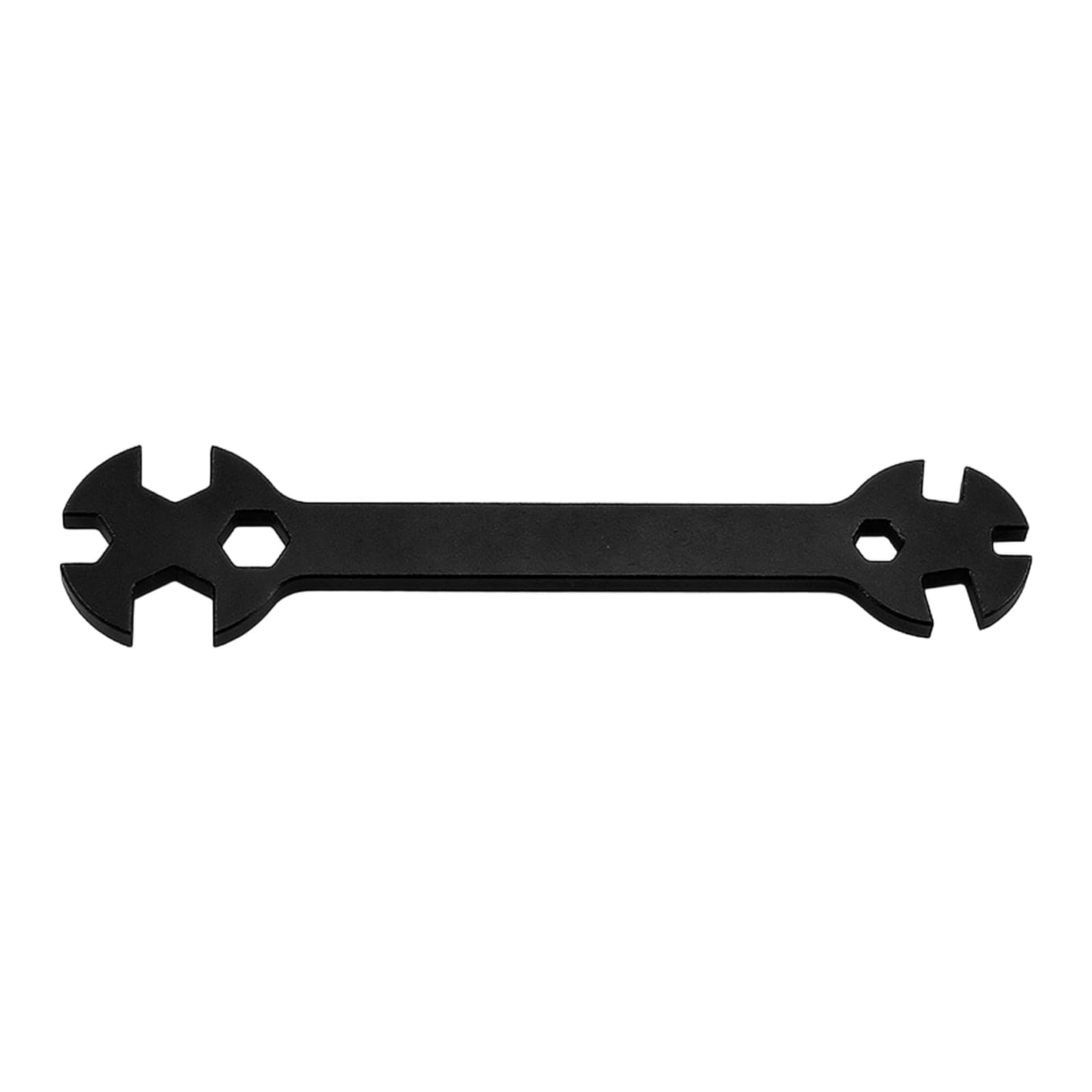 Asukohu Black Professional Special Tool Wrench 3/4 / 5/5.5/7 / 8Mm Aluminum Spanner For Nut Tightening And Rod Multifunction Wrench Tool