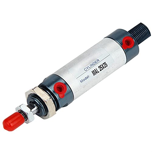 Cilindro de componentes neumáticos MAL de aluminio con doble efecto para control preciso 2