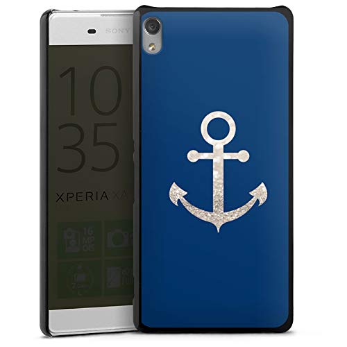 DeinDesign Coque Compatible avec Sony Xperia XA Ultra ÉTui Housse Paillettes Look Ancre Maritime