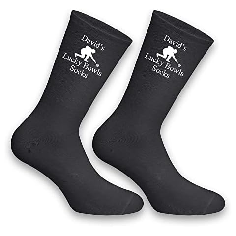Personalised Lucky Bowling Socks, Dad, Grandad, Personalised Men's Gift, Birthday - Father's Day Gift Cover