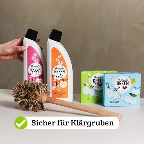 Marcel's Green Soap - Toilettenreiniger Orange & Jasmin - WC Reiniger - Mikroplastikfreie Formel - Vegan - 100% recycelte Plastikflasche - 750 ml 6
