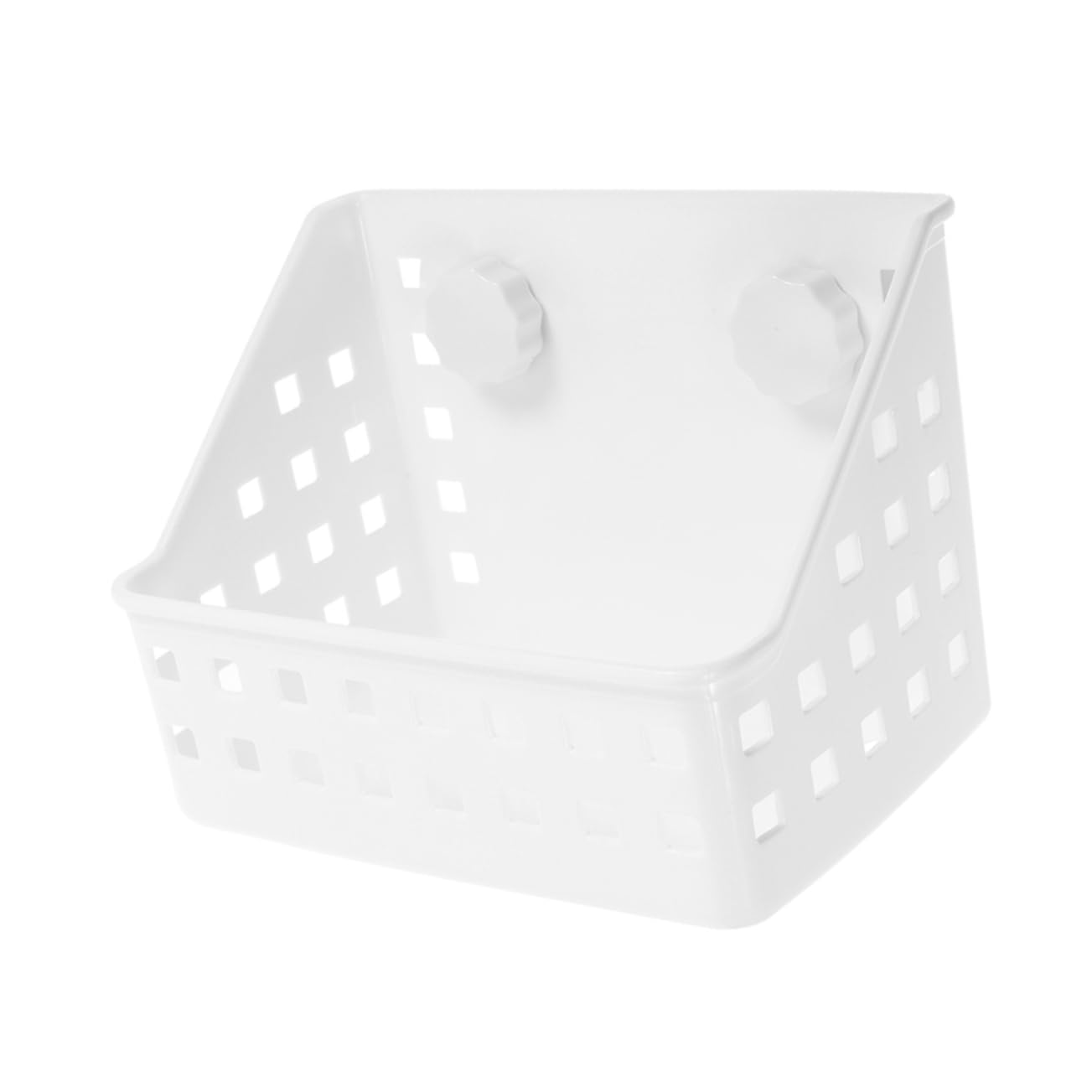BESPORTBLE 3piezas Comedero De Hierba para Conejos y Roedores Soporte De Plástico Organizador De Alimentos para Hámsters Chinchillas y Diseño y Estable para Alimentación Limpia y
