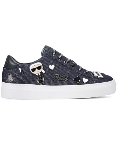 Image of Karl Lagerfeld Women's Cate Pins Lace Up Sneaker