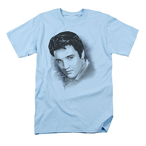 Elvis – Dreamy Adulto t-Shirt in Azzurro Blue XXX-Large