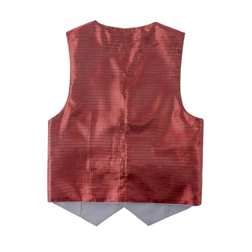 Image of Boys Formal Suit Vest Solid Vest for Toddler Kids Formal Wedding Outfit